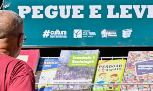 Leitura: Biblioteca de Barra Mansa realiza primeira ‘Mega Feira Pegue e Leve’